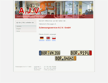 Tablet Screenshot of ajv.de